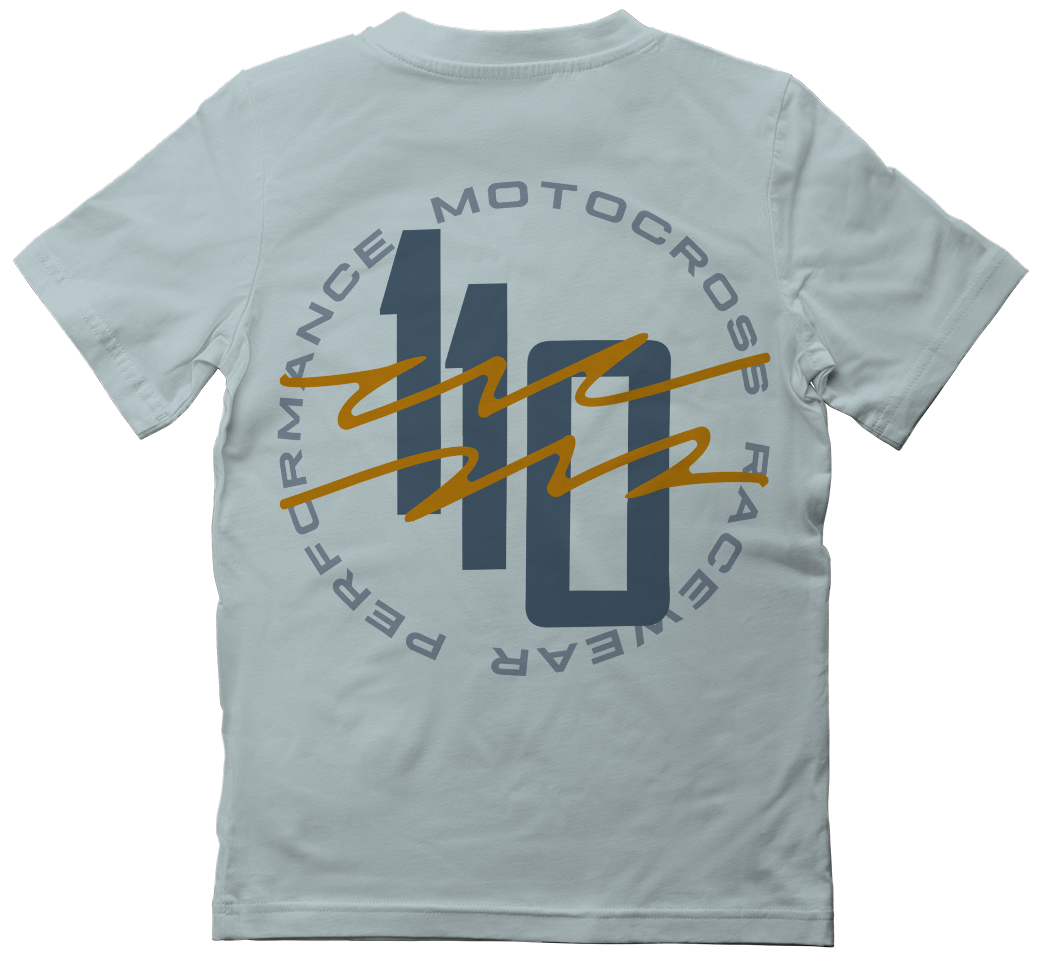 110 RACING // YOUTH  MOTO APEX TEE