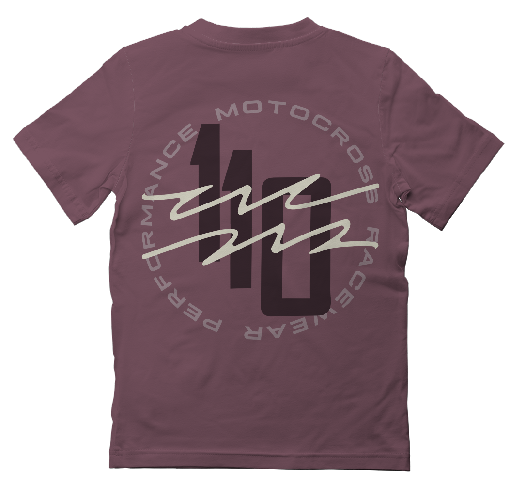 110 RACING // YOUTH  MOTO APEX TEE