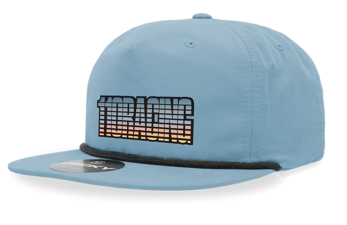 110 RACING // SNAPBACK CLASSIC ROPE HAT - SKY