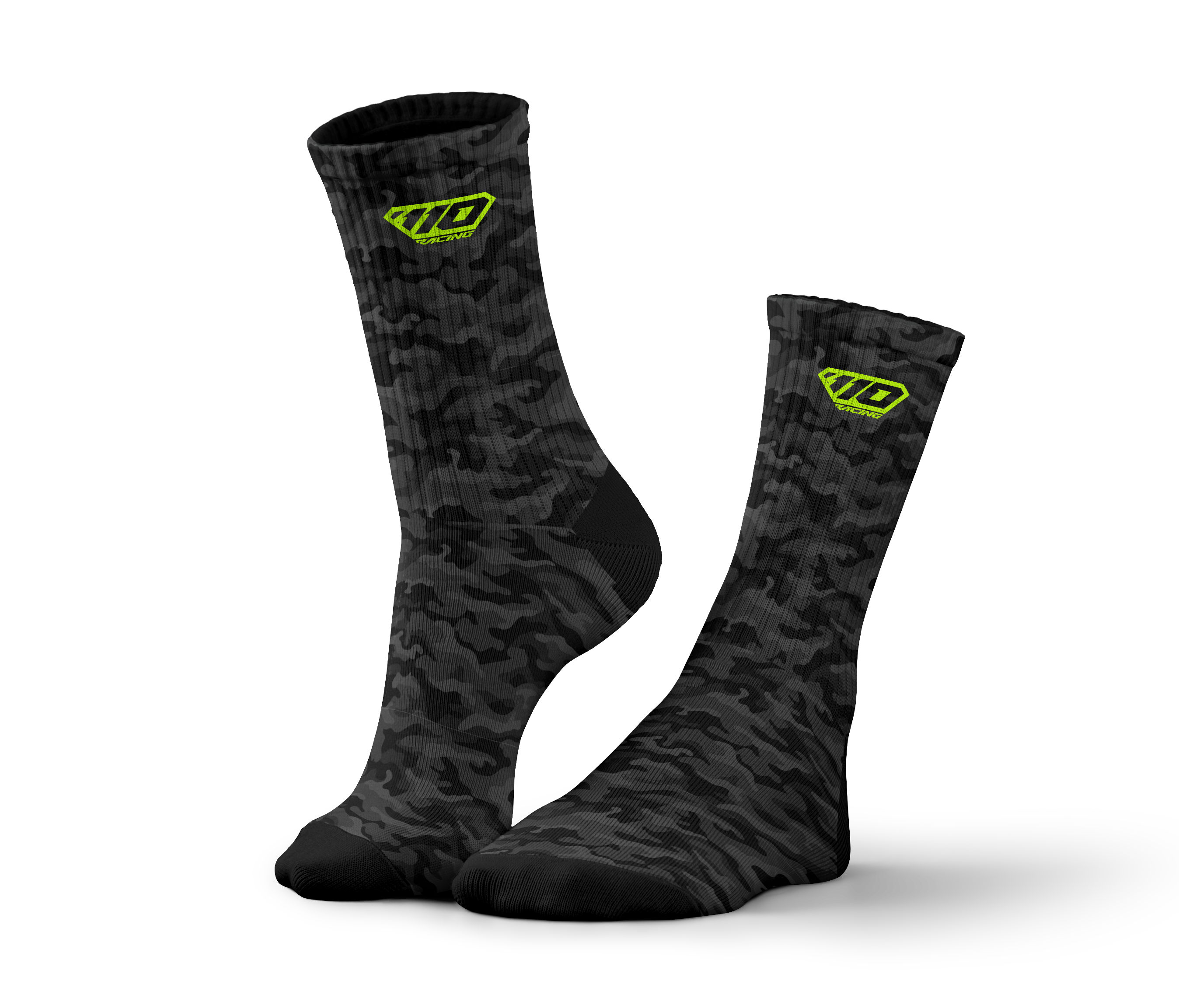 110 RACING // CAMO STAPLE CREW SOCKS - 2 PACK – 110Racing