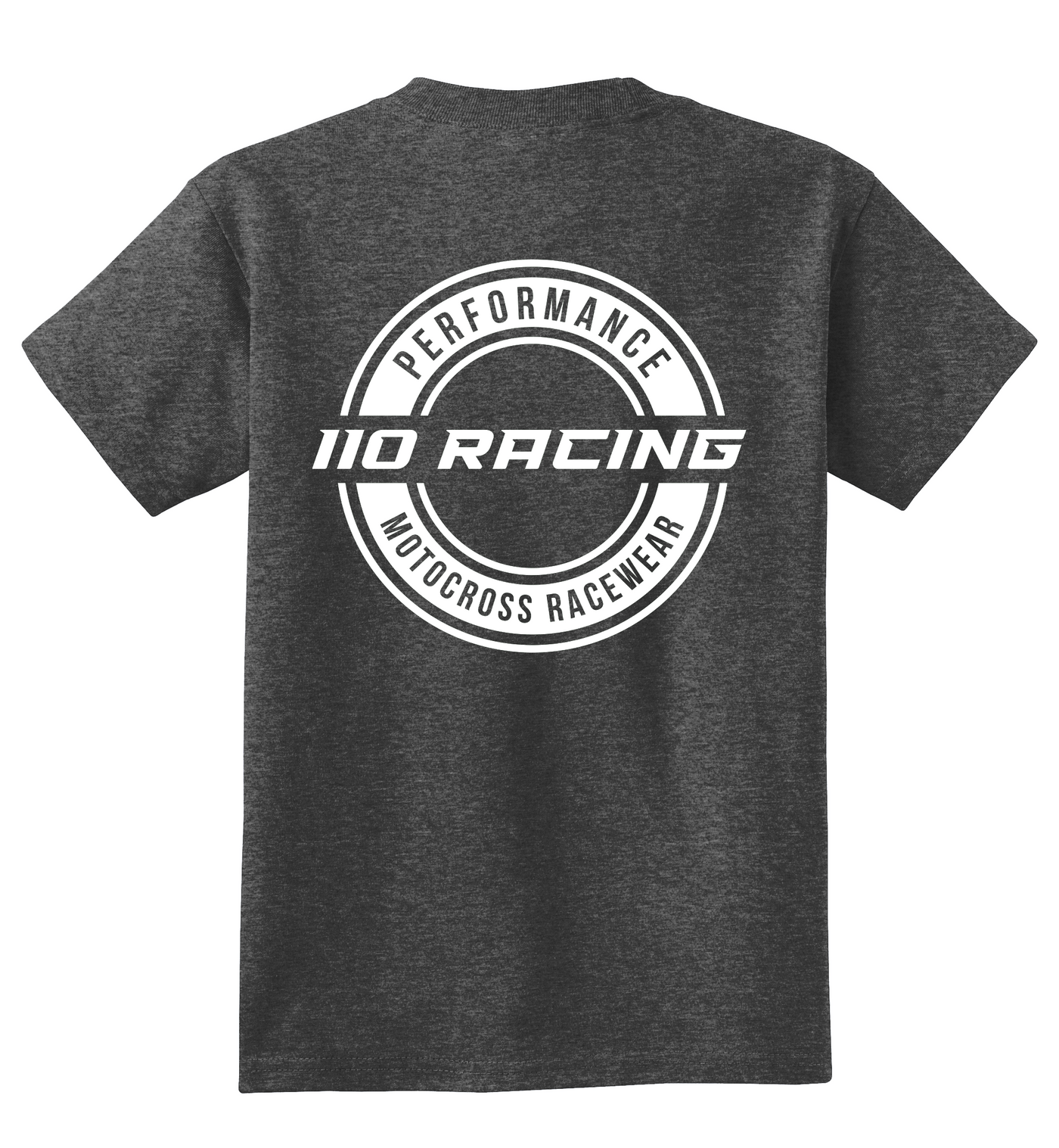 110 RACING // PERFORMANCE TEE YOUTH - GREY