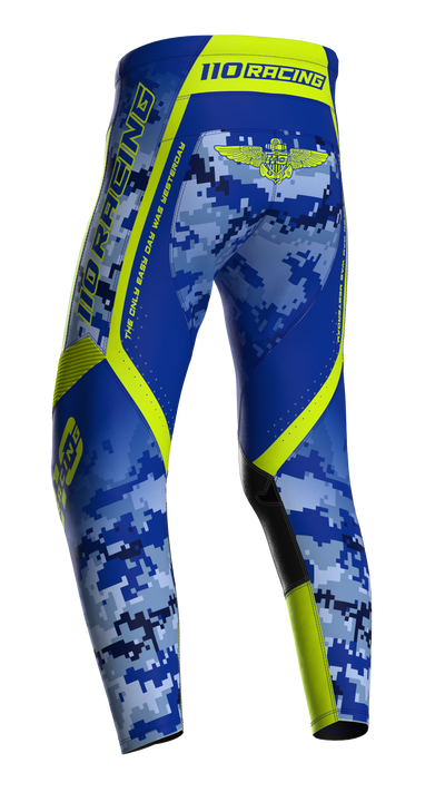 110 RACING // CUSTOM YOUTH MILITARY SX24 PANT - NAVY