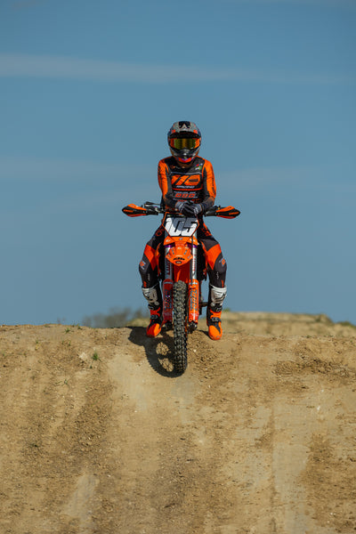 110 RACING x DBD RACING COLLAB  SX25 JERSEY - BLACK/ORANGE