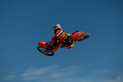 110 RACING x DBD COLLAB SX25 PANT - BLACK/ORANGE