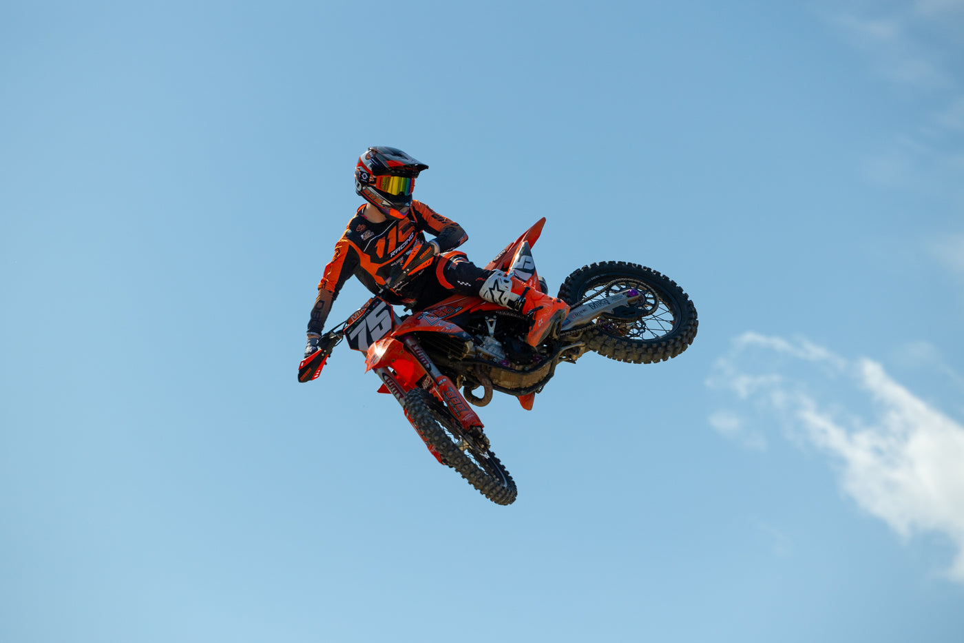 110 RACING x DBD RACING SX25 YOUTH PANT - BLACK/ORANGE