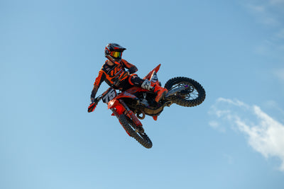 110 RACING x DBD RACING SX25 YOUTH PANT - BLACK/ORANGE