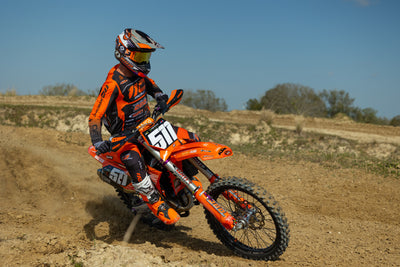 110 RACING x DBD RACING SX25 YOUTH PANT - BLACK/ORANGE