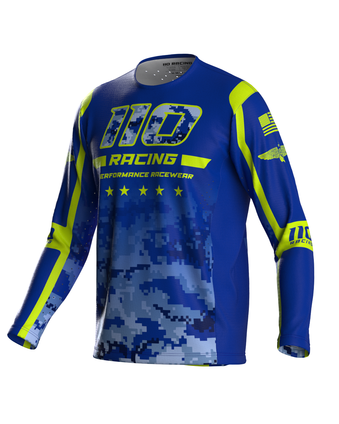 110 RACING // CUSTOM YOUTH MILITARY SX24 - NAVY