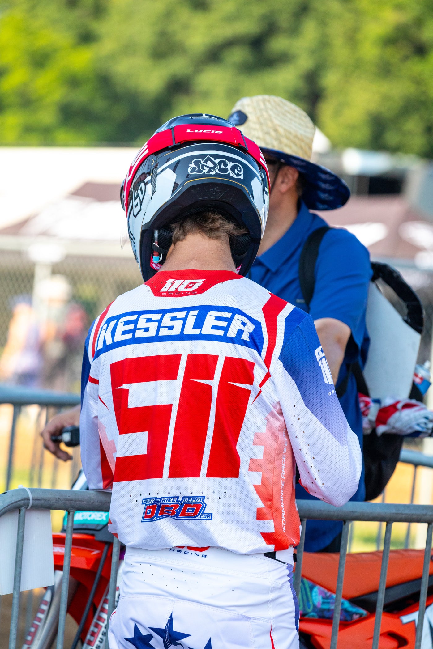 110 RACING // PR26 REDBUD FREEDOM YOUTH JERSEY - WHITE