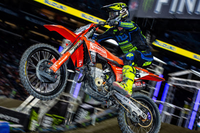 110 RACING // 2026 HYPERION YOUTH PANT - MIDNIGHT VOLT