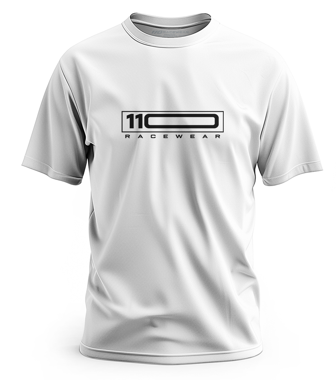 110 RACING // MOMENTUM TEE – ADULT WHITE