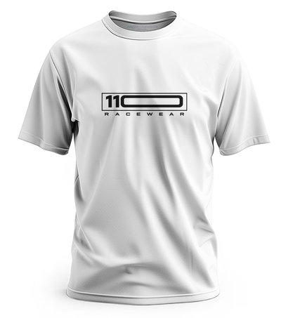 110 RACING // MOMENTUM TEE – ADULT WHITE