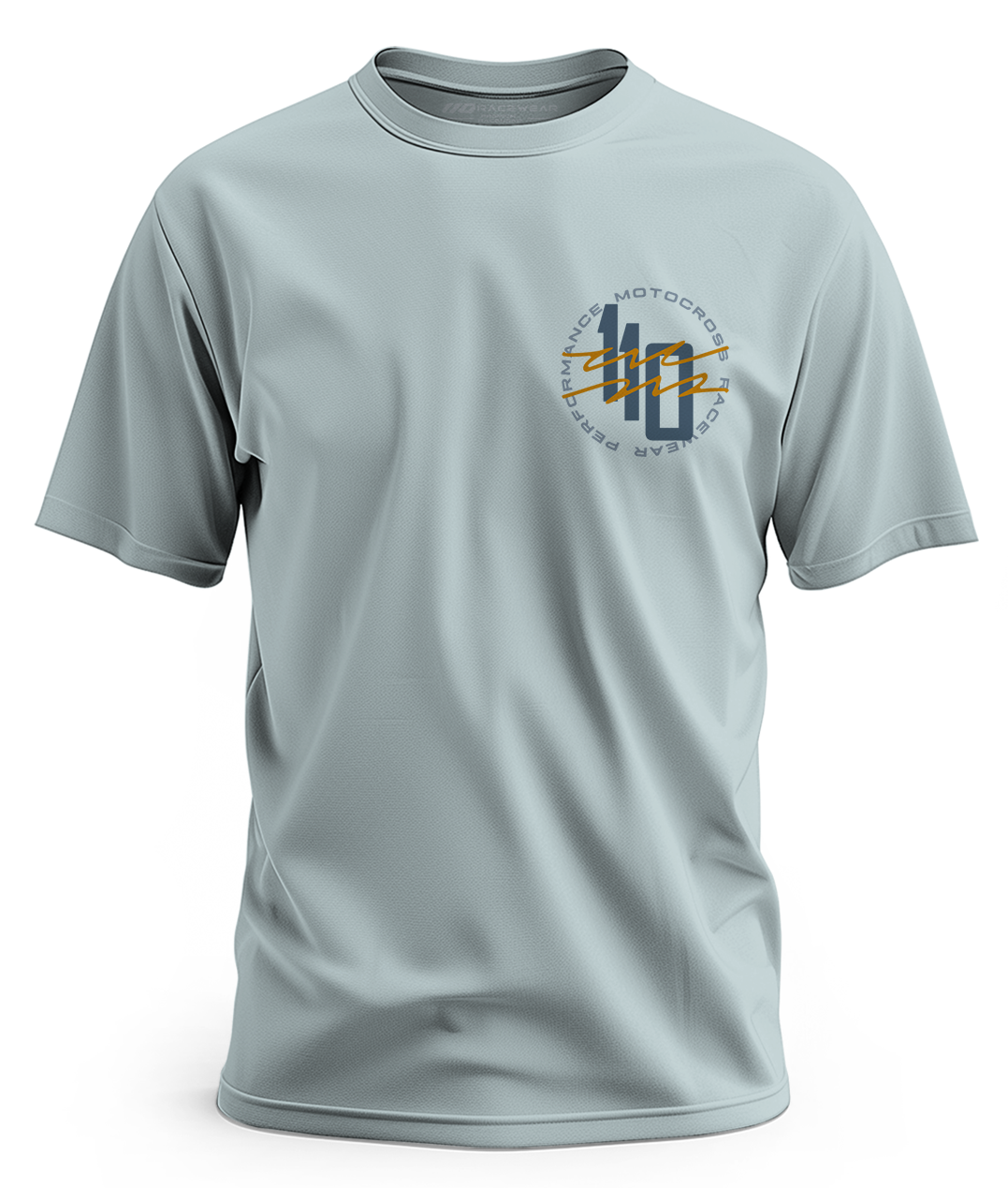 110 RACING // MOTO APEX TEE – ADULT GLACIER BLUE