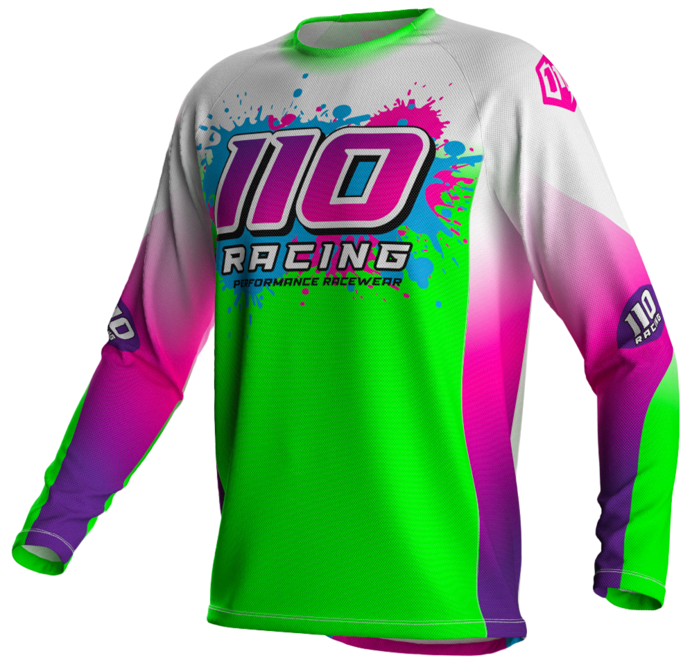 110 RACING // LTD24 MODERN RETRO YOUTH JERSEY