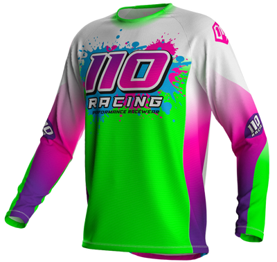 110 RACING // LTD24 MODERN RETRO YOUTH JERSEY