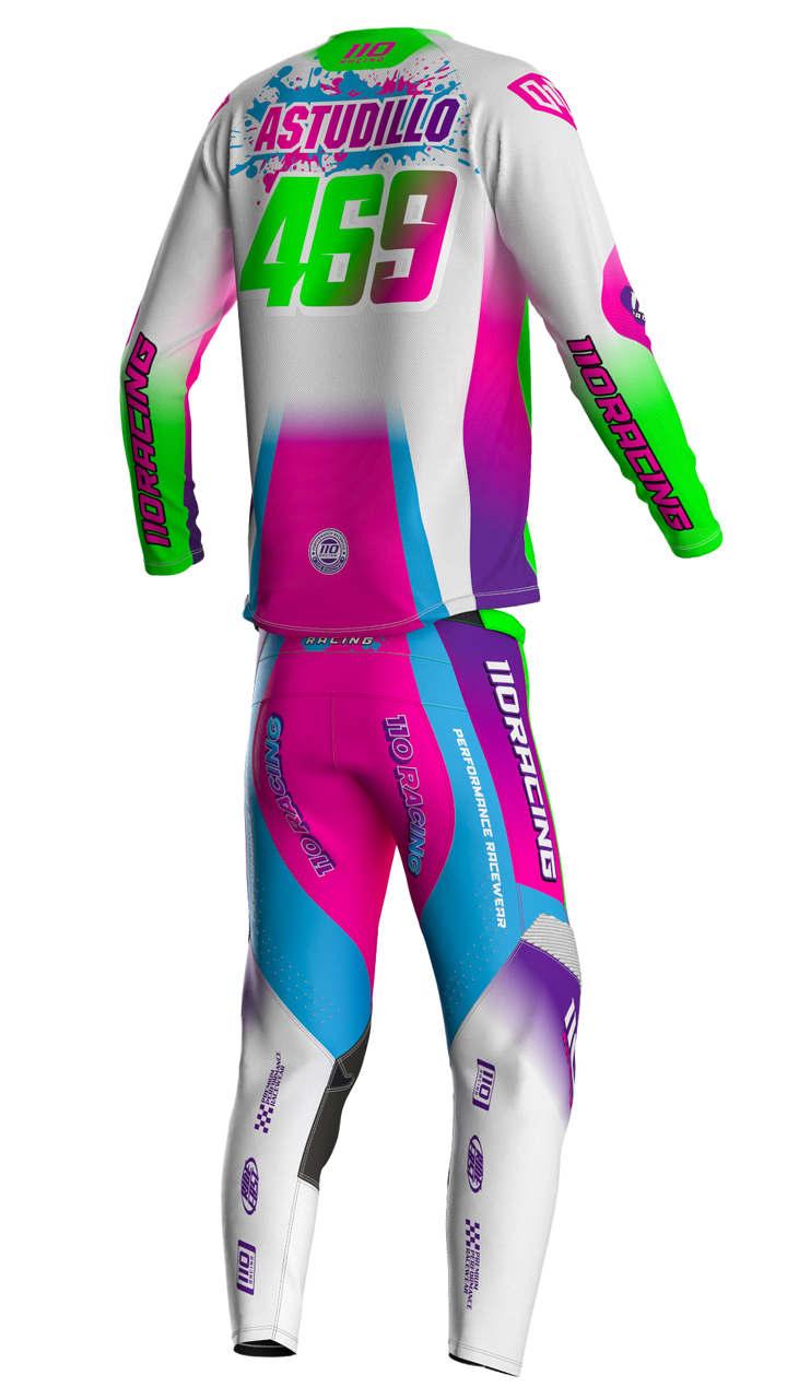 colorful。 110 RACING // LTD24 MODERN RETRO YOUTH PANT – 110Racing