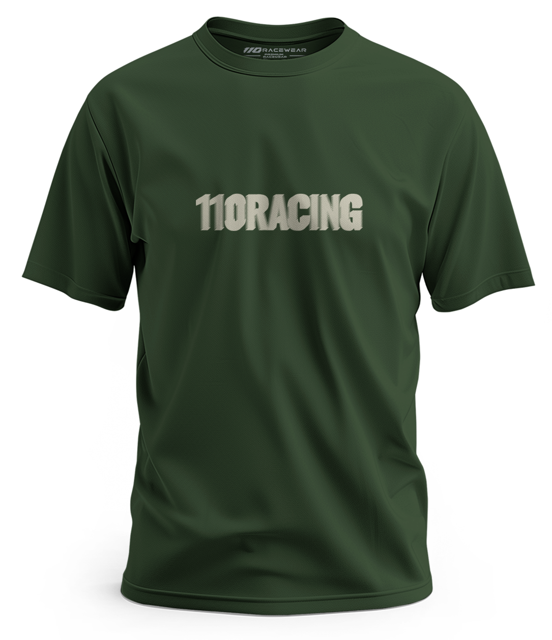 110 RACING // MDRN ELITE TEE - FOREST GREEN