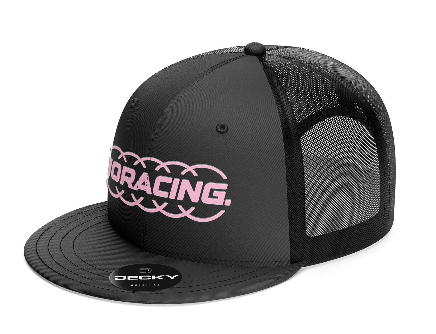 110 RACING // GREY MODERN SNAPBACK HAT