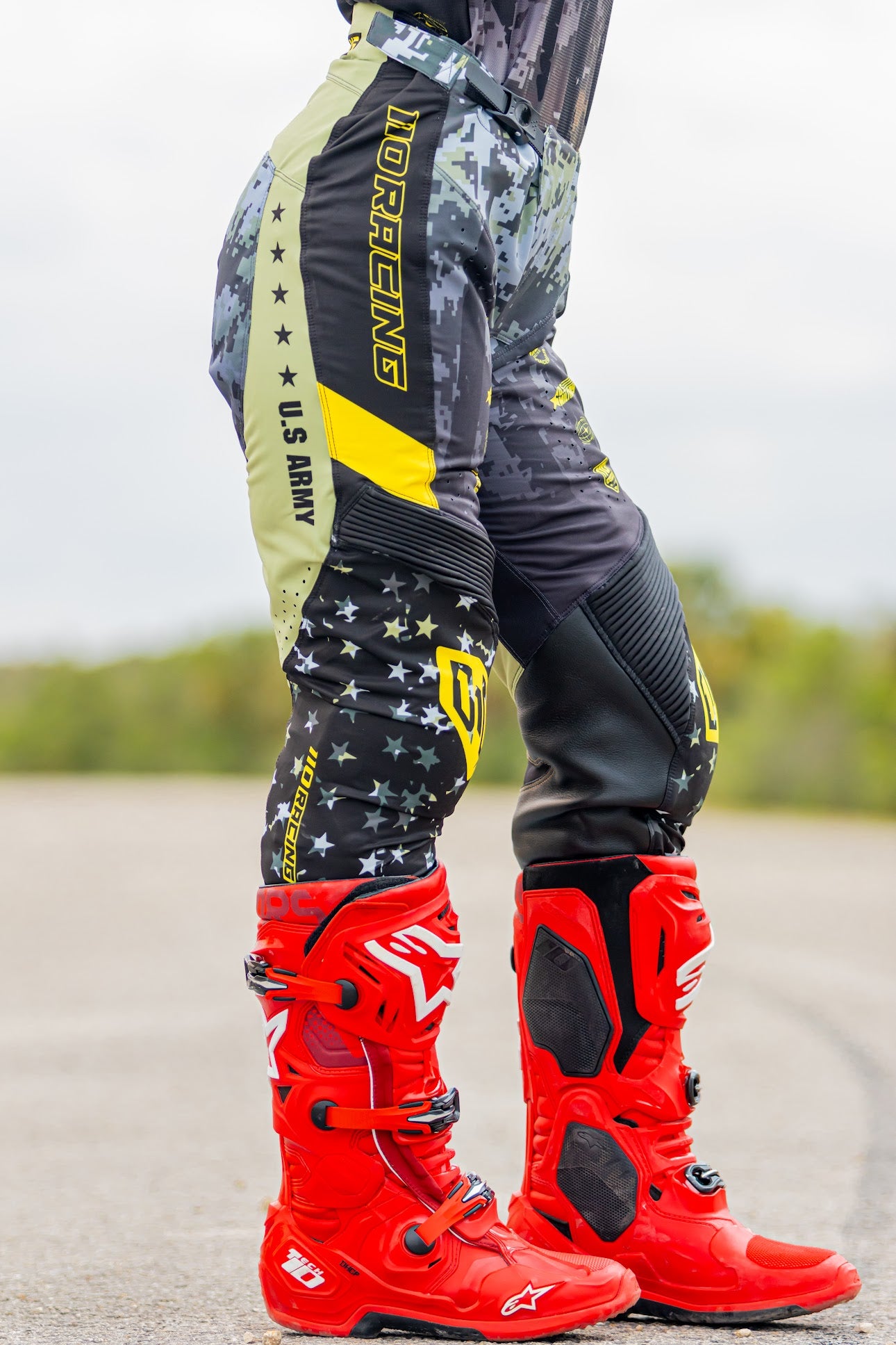 110 RACING // IN STOCK MILITARY SX24 PANT - ARMY
