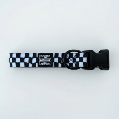 110 RACING // PERFORMANCE CHECKER DOG COLLAR
