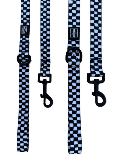 110 RACING // TRACKSIDE CHECKER DOG LEASH