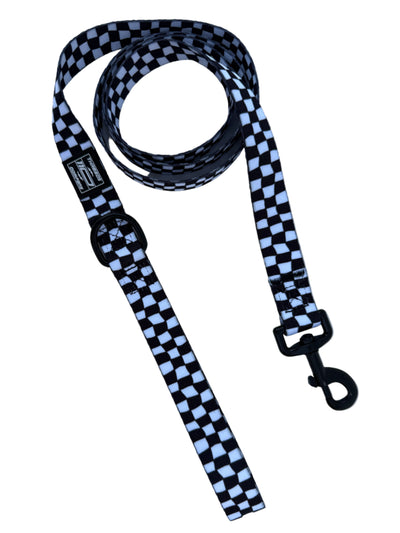 110 RACING // TRACKSIDE CHECKER DOG LEASH