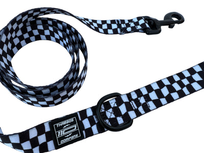 110 RACING // TRACKSIDE CHECKER DOG LEASH