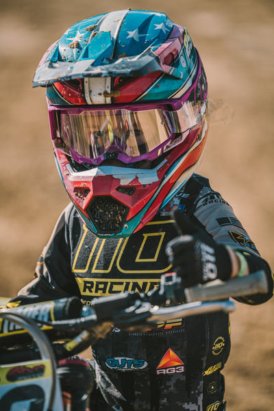 110 RACING // CUSTOM YOUTH MILITARY SX24 - ARMY