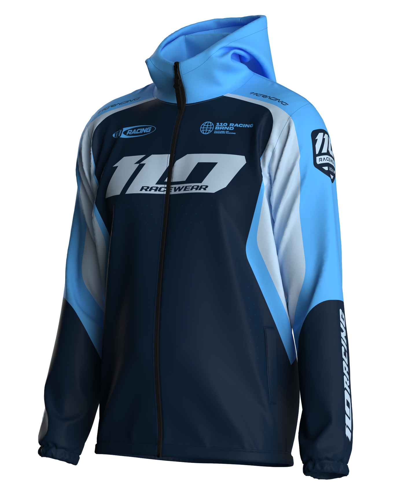 110 RACING // SUMMIT JACKET - ALPINE NAVY