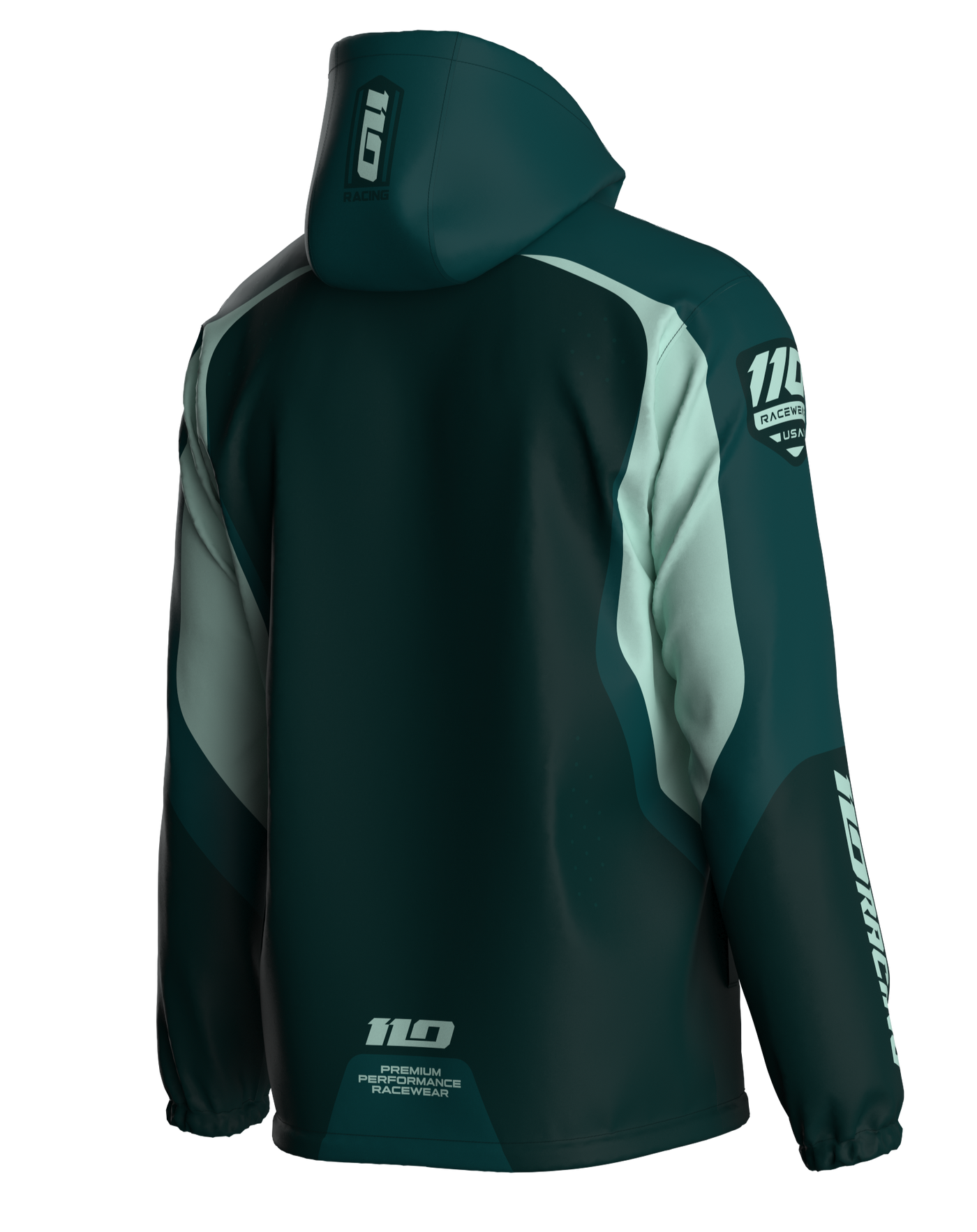 110 RACING // SUMMIT JACKET - SEAFOAM