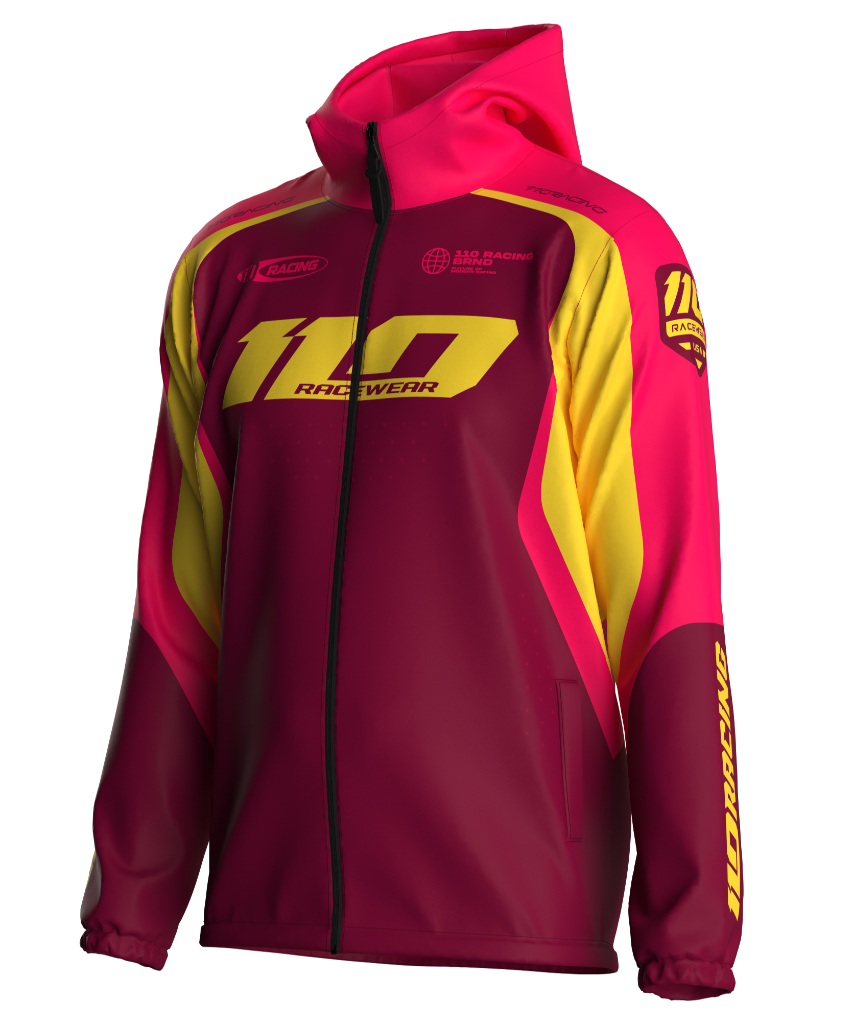 110 RACING // SUMMIT JACKET - SUNSET PEAK – 110Racing