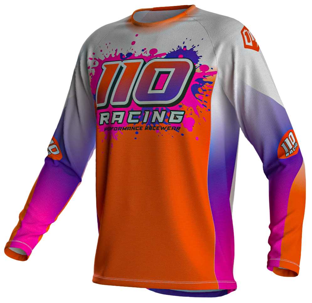 110 RACING // LTD24 MODERN RETRO YOUTH JERSEY