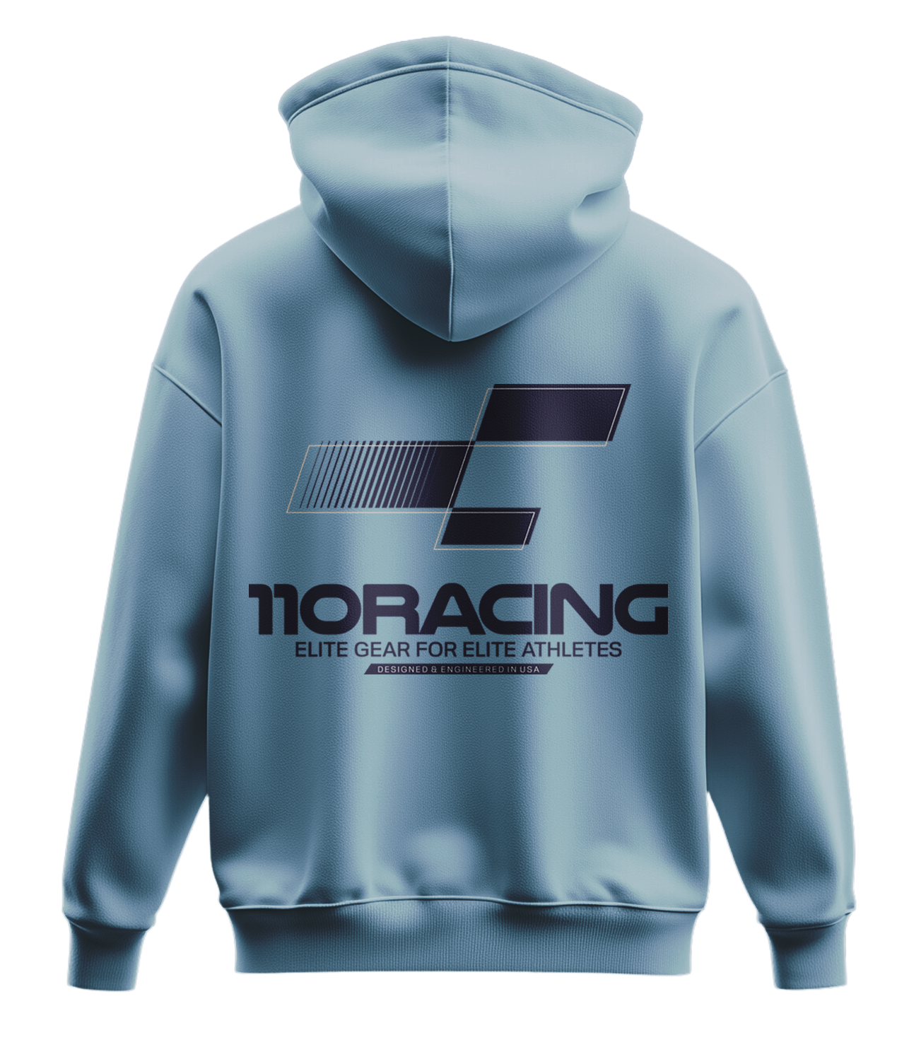 110 RACING // PREMIUM DRIFTLINE YOUTH HOODIE - ICE BLUE – 110Racing