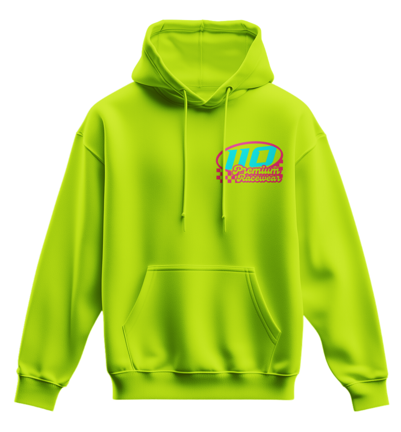 110 RACING // RETRO HOODIE YOUTH - FLO
