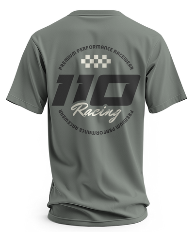 110 RACING // MDRN RACER TEE - SAGE