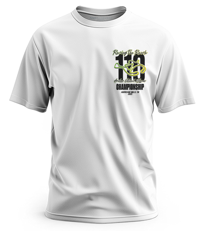 110 RACING // LL25 STAPLE TEE - WHITE