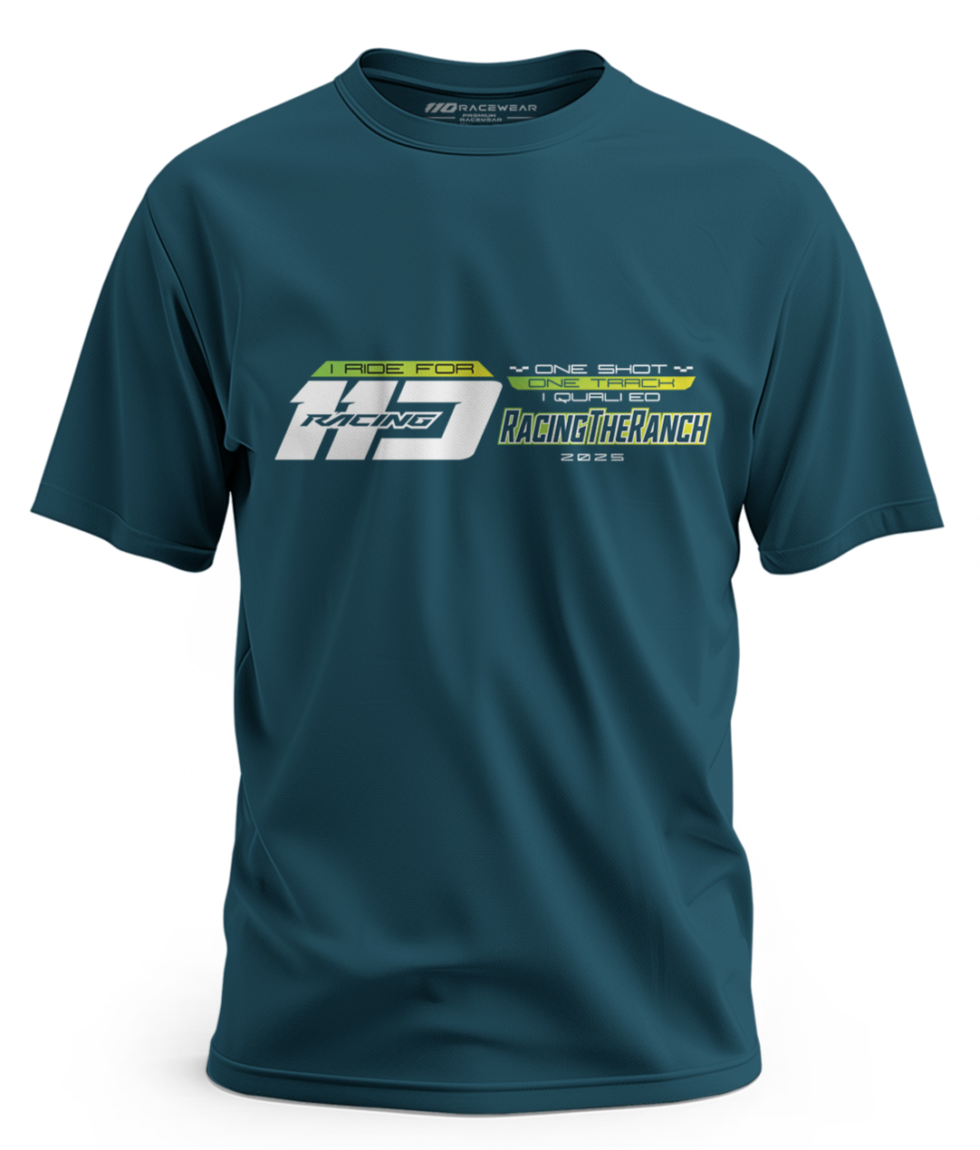 110 RACING // LL25 I QUALIFIED TRACK TEE ADULT