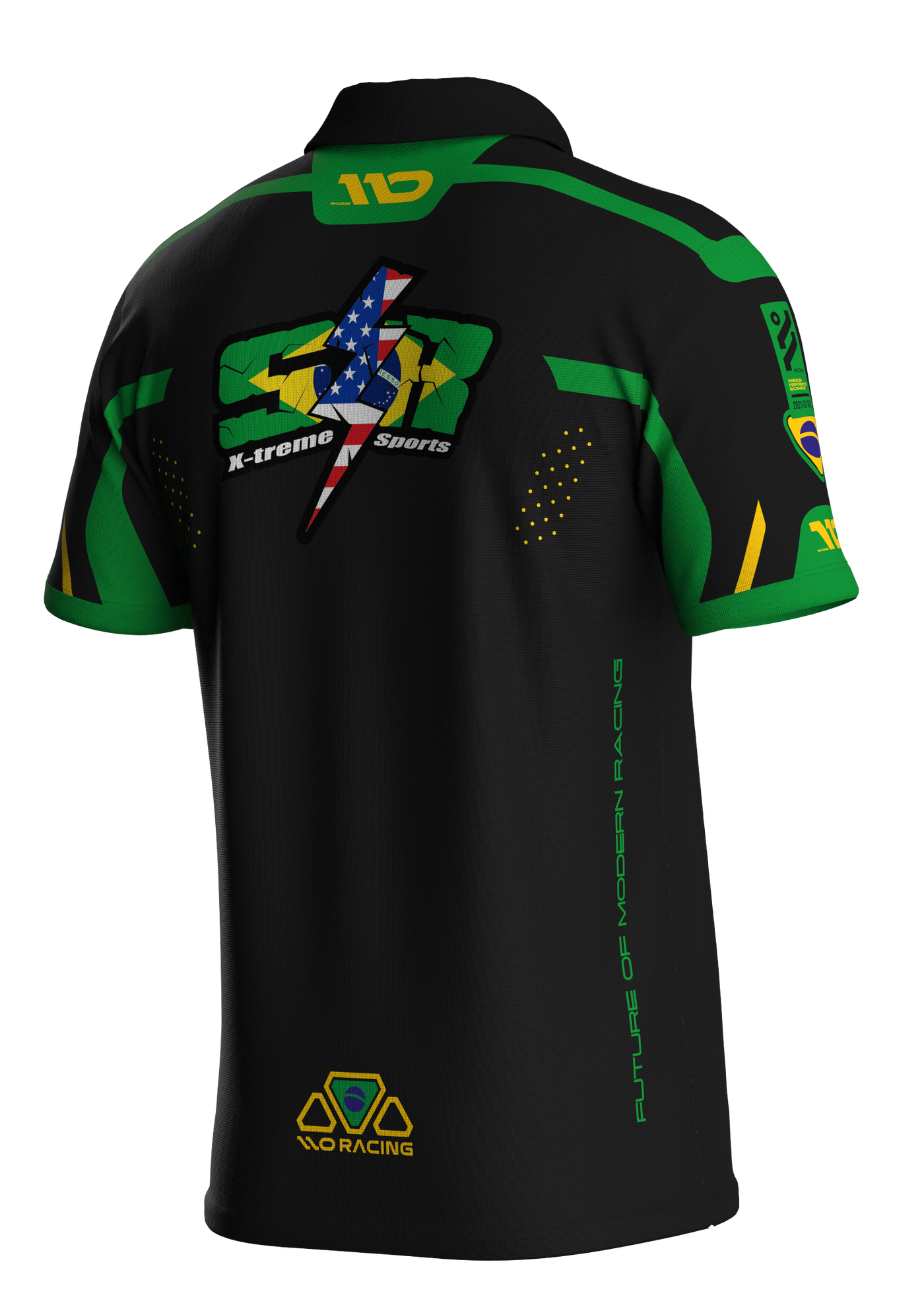 110 RACING // BRAZIL COLLAB PERFORMANCE POLO