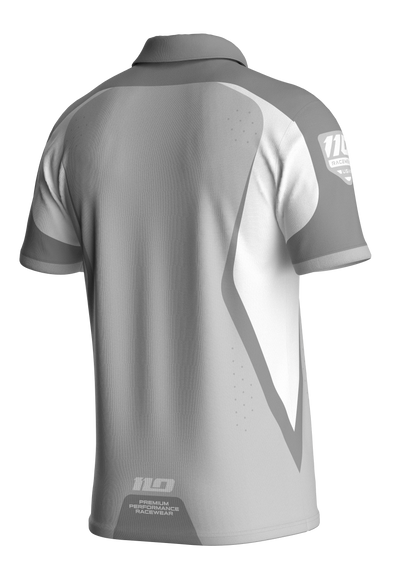 110 RACING // SUMMIT PERFORMANCE POLO - PURE