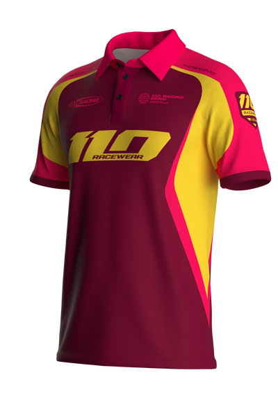 110 RACING // SUMMIT PERFORMANCE POLO - SUNSET PEAK