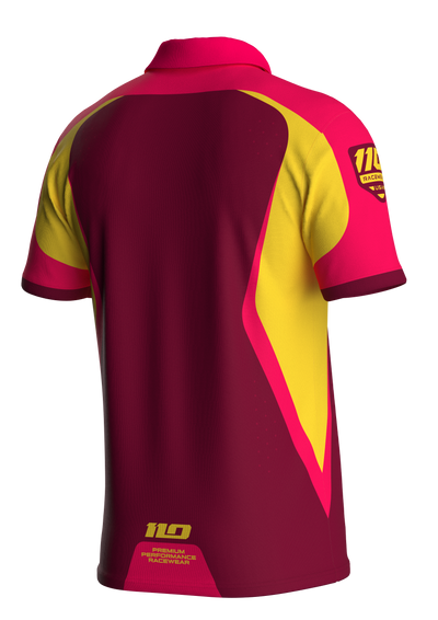 110 RACING // SUMMIT PERFORMANCE POLO - SUNSET PEAK