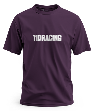 110 RACING // MDRN ELITE TEE - PLUM