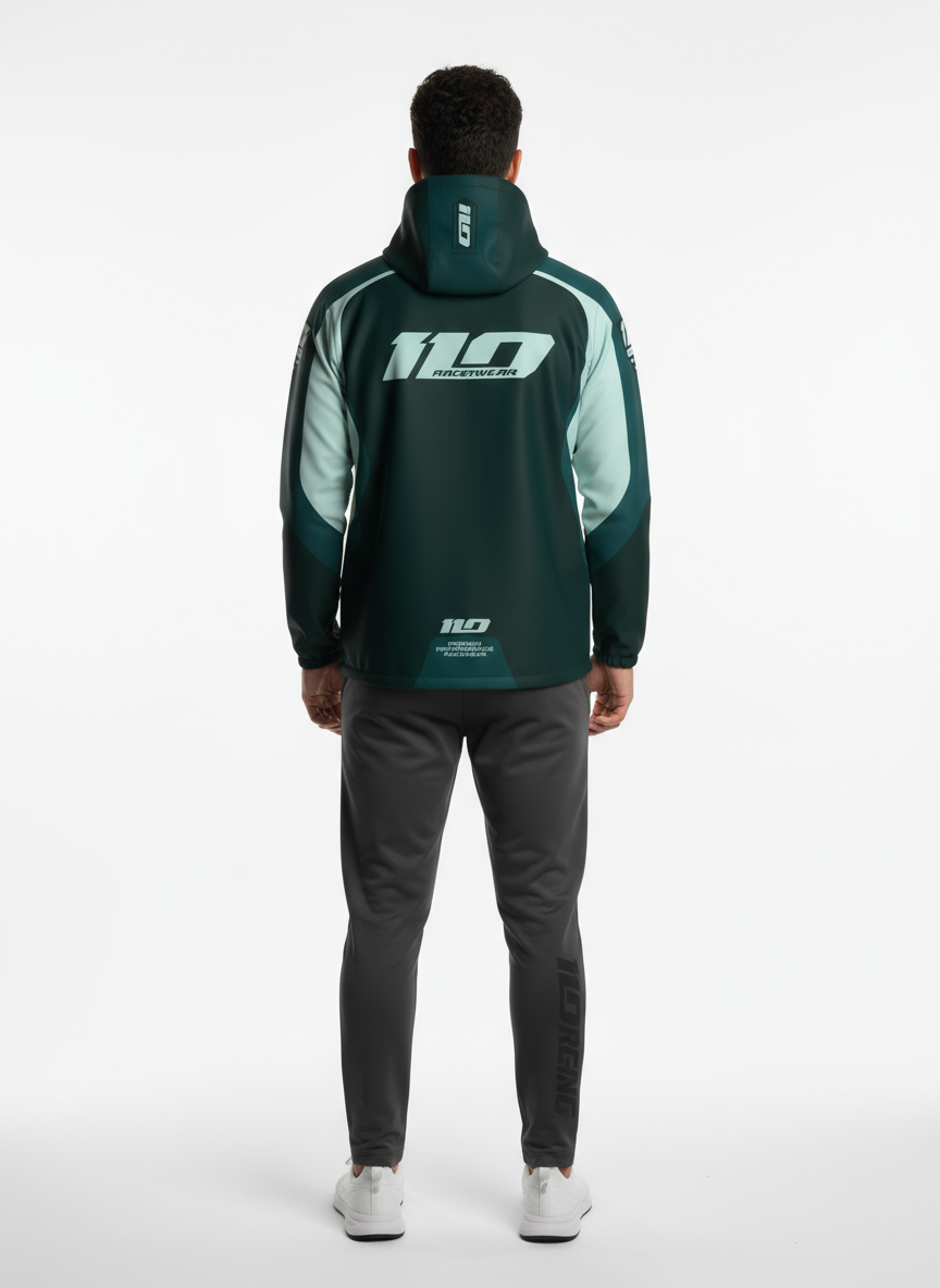 110 RACING // SUMMIT JACKET - SEAFOAM