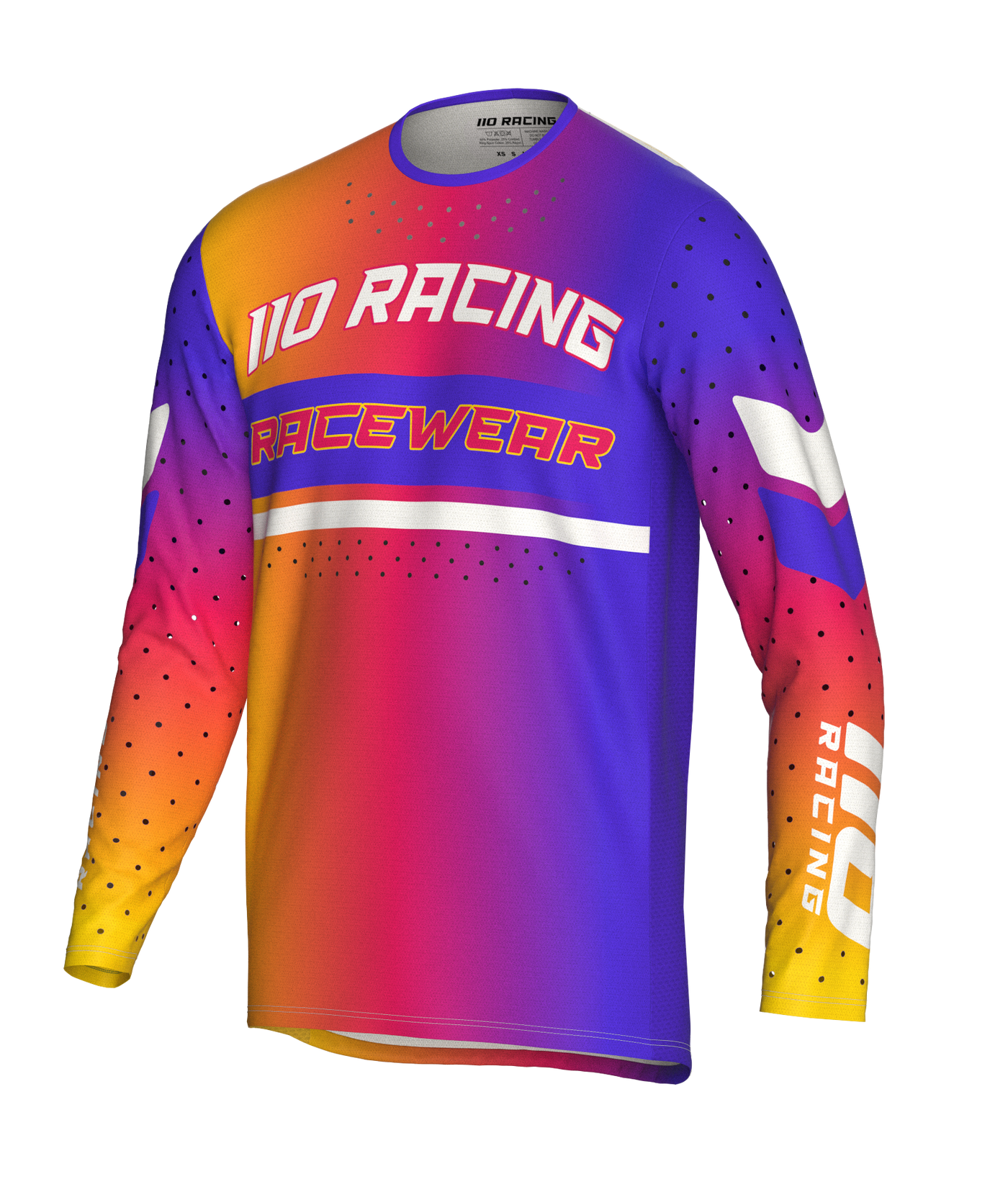 110 RACING // CUSTOM MADE TO ORDER YOUTH JERSEY