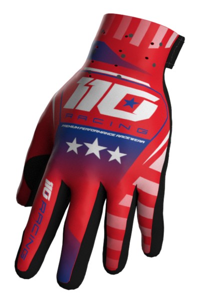 110 RACING // PR26 REDBUD FREEDOM YOUTH GLOVE - RED