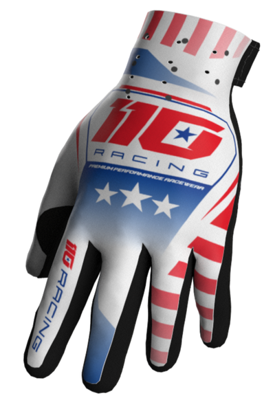 110 RACING // PR26 REDBUD FREEDOM GLOVE - WHITE
