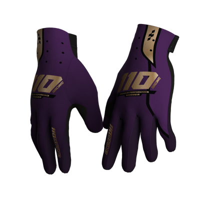 110 RACING // ELEVATED SPRING 25' 2.0 YOUTH GLOVE - PLUM