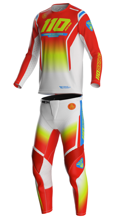110 RACING // ELEVATED SPRING 25' 2.0 PANT - SPRING RED