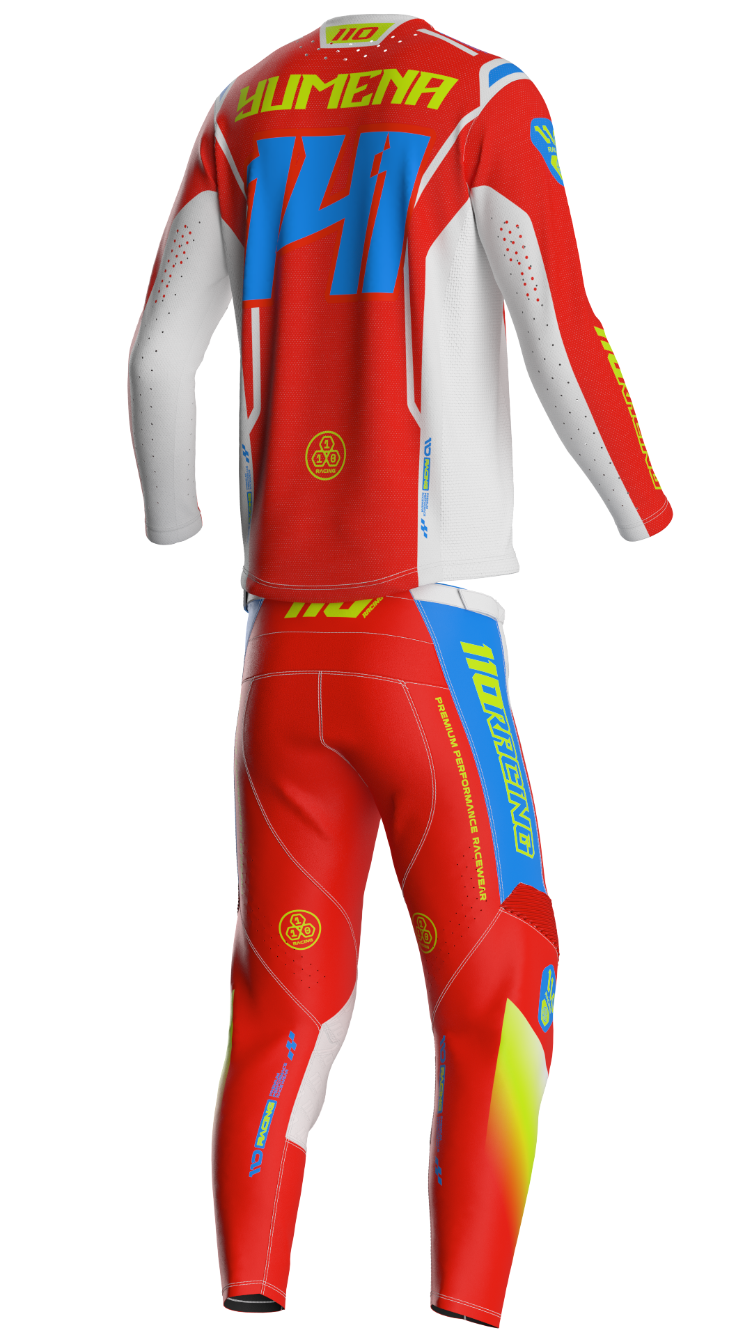110 RACING // ELEVATED SPRING 25' 2.0 PANT - SPRING RED