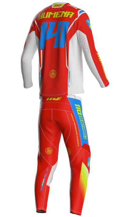 110 RACING // ELEVATED SPRING 25' 2.0 PANT - SPRING RED